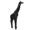 Nábytek Pegas Dekorativní figurka Žirafa 40 cm černá