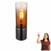Stolová lampa GLOBO strieborná 25 W