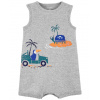 CARTERS CARTER'S Opaľovačky Tropical Grey chlapec NB/ veľ. 56