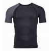Pánske tričko Ortovox 120 Competition Light Short Sleeve Black Raven XL