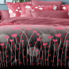 HU Obliečky LIVERA HEARTS PINK 7-dielna sada 140x200 cm