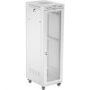 LANBERG skriňa Rack 42U 600x800 šedá LCD, perforované dvere (FF01-6842-23SL)