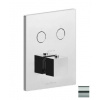 Paffoni Compact Box - Termostatická batéria pod omietku, na 2 spotrebiče, nerezová CPT518ST