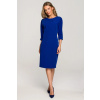Dámske šaty S324 kráľovská modrá - štýlové M