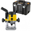 DW621KT DEWALT HORNÍ FRÉZKA 55MM, 1100W, 3,1 KG, KLEŠTINY 6-8MM + KUFR T-STAK