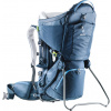Deuter Kid Comfort, Detský nosič na chrbát, Chlapec / dievča, 22 kg, Modrá, Polyamid