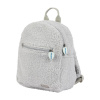 NATTOU Batoh detský plyšový Teddy grey 23x14x29 sivá