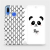 Flipové pouzdro Mobiwear - Huawei Nova 3 - M030P Panda Amálka (Knížkové flip pouzdro, obal, kryt na mobil Huawei Nova 3 - M030P Panda Amálka, materiál Umělá kůže + TPU - ochrana 360°, stojánek, siliko