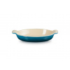 Le Creuset - zapekacia misa oválna 28 cm/1,6 l modrozelená
