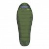 Campout Aspen khaki výška osoby do 175 cm - levý zip; Zelená spacák
