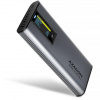 Puzdro na disky AXAGON EEM2-SD2 USB-C 3.2 Gen 2 M.2 NVMe SATA M.2