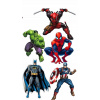 CUKROVÁ TLAČ jedlý obrázok na tortu Cukrová hmota SPIDERMAN AVENGERS + TEXT #26