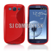 Silikónový obal Samsung Galaxy S3 – TPU – červená