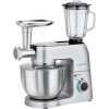 ProfiCook Profi Cook 3v1 hnetač, mixér a mlynček na mäso v jednom PC-KM 1189, pevný hliníkový odliatok s výkonom 1500 W, 8 nastavení rýchlosti, profesionálna kovová prevodovka, strieborná