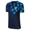 Nike Croatia Away Shirt 2022 Womens Blue/Uni Red 12 (M)