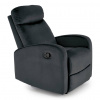 HALMAR Relaxačné kreslo WONDER, čierna bluvel 19