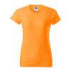Tričko dámske MALFINI® Basic 134 mandarínková oranžová veľ. XS