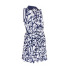 Callaway Abstract Floral Dress Peacoat - M