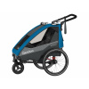 Qeridoo Detský vozík za bicykel Sportrex 1 Limited Edition, Ocean Blue (100372189)