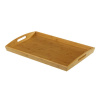 Drevený podnos z bambusu Casa Selección, 58 × 38 cm