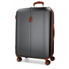 EL POTRO Ocuri Grey, ABS Cestovný kufor 70x49x28cm, 81L, 5128821 (medium exp.)