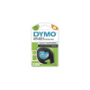 DYMO LetraTag štítkovacia pásková kazeta - plastová - 12 mm x 4 m - priesvitná