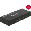 Delock 18684 HDMI splitter čierna; 18684