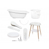BÉBÉ-JOU Sada kúpacia Sense 7 dielna White B428801