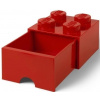 LEGO® úložný box s šuplíkem 25 x 25 x 18 cm červená