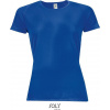 SOL´S ŠPORTY / Dámske raglánové športové tričko - royal blue XXL