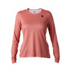 Dámsky cyklistický dres Fox W Flexair Ascent LS Jersey Salmon