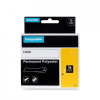 PRINTLINE kompatibilný páska s DYMO, 40910 S0720670, 9mm,7m, čierny tlač/priehol. podklad, D1 PLTD13 PLTD13