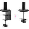 DM2210 držiak 2 monitorov black OFA