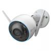 EZVIZ IP kamera H3c 3K/ bullet/ Wi-Fi/ 5Mpix/ krytí IP67/ objektiv 2,8mm/ H.265/ IR přísvit až 30m/ bílá (CS-H3c(5MP,2.8mm,color))