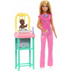 BÁBIKA BARBIE LEKÁR PEDIATRA bábika Barbie doktor, bábika bábätko + príslušenstvo