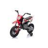 Elektrická Motorka MOTOCROSS, červená, 12V batéria, EVA mäkké kolesá