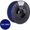 Tisková struna (filament) C-TECH PREMIUM LINE, PLA, ultramarínová, RAL5002, 1,75mm, 1kg