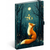 NOTIQUE Planbook diár/notes Líška 2026, 13 x 21 cm