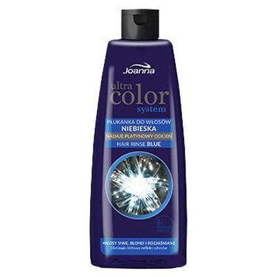 JOANNA Ultra Color BLUE Hair Rinse 150ml - tónovacia vlasová voda (preliv) - modrá