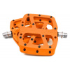 E*THIRTEEN Base Flat Pedal | Composite Body | 22 Pins | Naranja