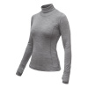 Dámske tričko dl.rukáv roll neck SENSOR MERINO BOLD cool gray XL