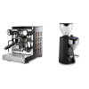 Rocket Espresso Appartamento TCA, copper + Rocket Espresso SUPER FAUSTO, black