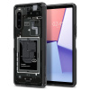 Puzdro Spigen Ultra Hybrid pre Sony Xperia 10 V – tmavosivé (Zero One Pattern) (Puzdro Spigen Ultra Hybrid pre Sony Xperia 10 V – tmavosivé (Zero One Pattern))