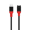 Tactical Recce 3:20 kabel pro Garmin USB-A Black/Red 8596311246289