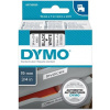 páska DYMO 45803 D1 Black On White Tape (19mm)