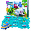 PUZZLE DLA DZIECI INTERAKTÍVNA ŽELEZNIČNÁ DRÁHA Z PUZZLE LOGICKÉ DRÁHY OCEÁN