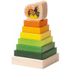 CUBIKA Farebná pyramída so sliepočkou