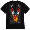 pánske tričko HUF (X-MEN) WOLVIE TEE Black XL