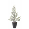 Umelý Zasnežený Vianočný Stromček v Kvetináči 40cm