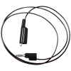 Mueller Electric BU-2030-A-24-0 merací kábel [banánikova zástrčka 4 mm - krokosvorky] 0.6 m čierna 1 ks; BU-2030-A-24-0